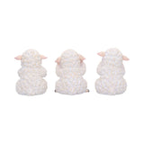 Three Wise Sheep Figurines: 4 - Figurines Small (Under 15cm) By NN Designs