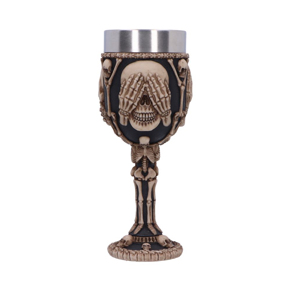 Three Wise Skeletons Goblet: 2 - Goblets & Chalices By Gift Moments