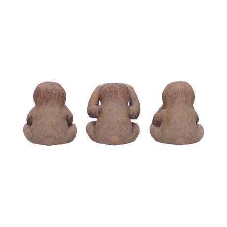 Three Wise Sloths Figurines: 4 - Figurines Small (Under 15cm) By NN Designs