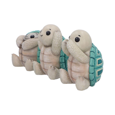 Three Wise Tortoises Figurines: 3 - Figurines Small (Under 15cm) By NN Designs