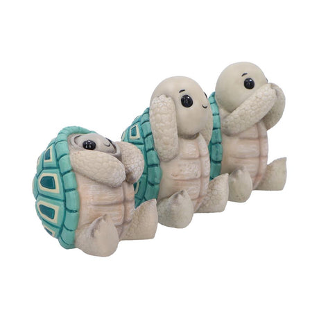 Three Wise Tortoises Figurines: 5 - Figurines Small (Under 15cm) By NN Designs