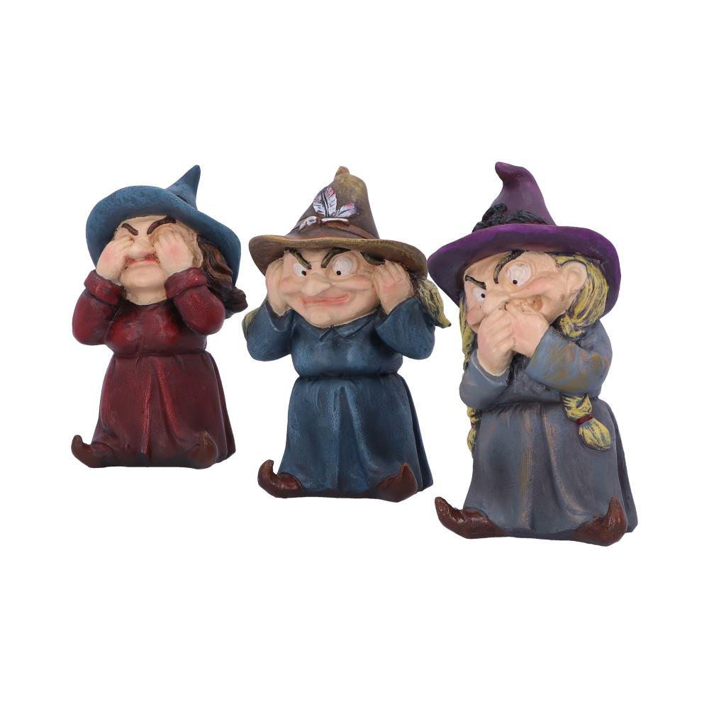 Three Wise Witches Figurine 9.3cm: 3 - Figures & Collectables By Gift Moments