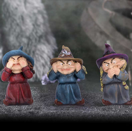 Three Wise Witches Figurine 9.3cm: 1 - Figures & Collectables By Gift Moments