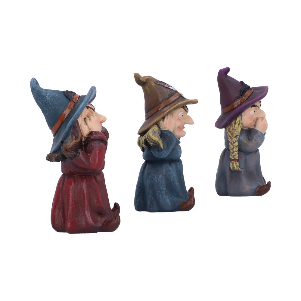 Three Wise Witches Figurine 9.3cm: 5 - Figures & Collectables By Gift Moments