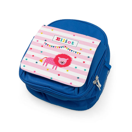 Personalised Circus Themed Blue Lunch Bags - Lunch Boxes & Bags at Gift Moments