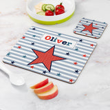 Personalised Boy's Placemat & Coaster Sets - Placemats at Gift Moments