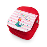 Personalised Girl's Circus Themed Red Lunch Bag - Lunch Boxes & Bags at Gift Moments