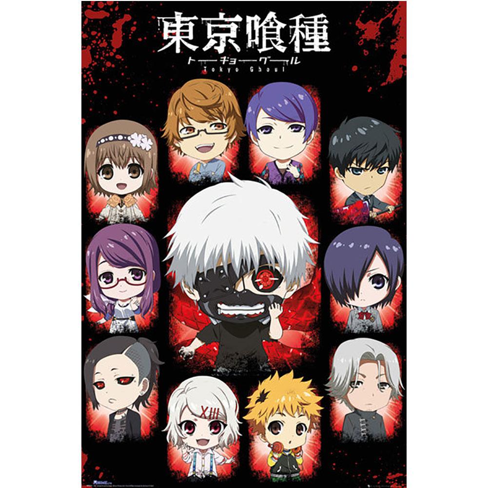 Tokyo Ghoul Chibi Characters Maxi Poster: 1 - Posters By Tokyo Ghoul