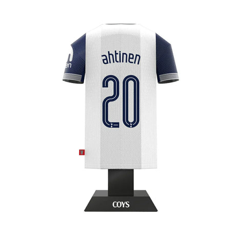 Tottenham Hotspur 24/25 Metal Home Shirt: 40 - Ahtinen 20 - Display Kit By Tottenham Hotspur