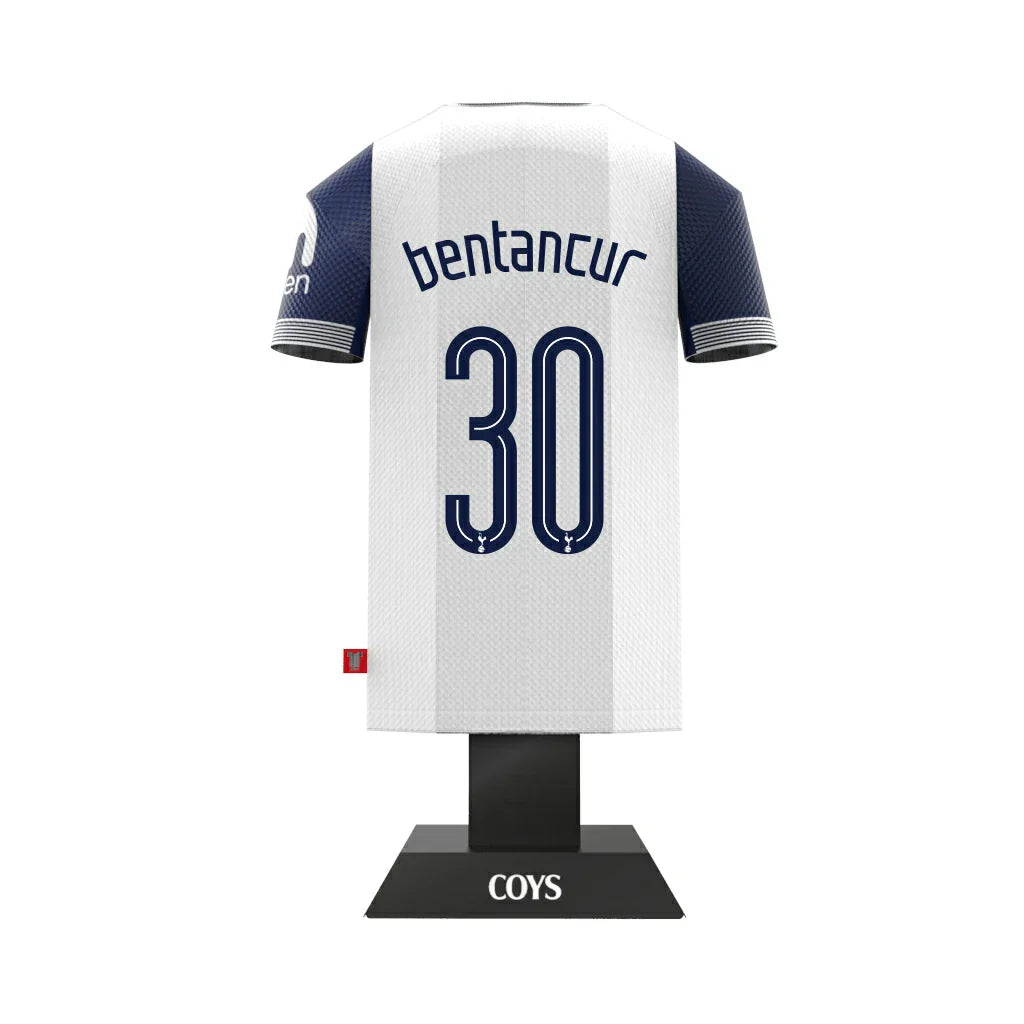 Tottenham Hotspur 24/25 Metal Home Shirt: 23 - Bentancur 30 - Display Kit By Tottenham Hotspur