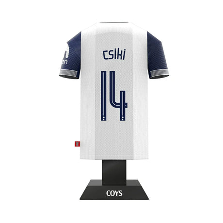 Tottenham Hotspur 24/25 Metal Home Shirt: 36 - Csiki 14 - Display Kit By Tottenham Hotspur