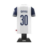 Tottenham Hotspur 24/25 Metal Home Shirt: 46 - Dennis 30 - Display Kit By Tottenham Hotspur