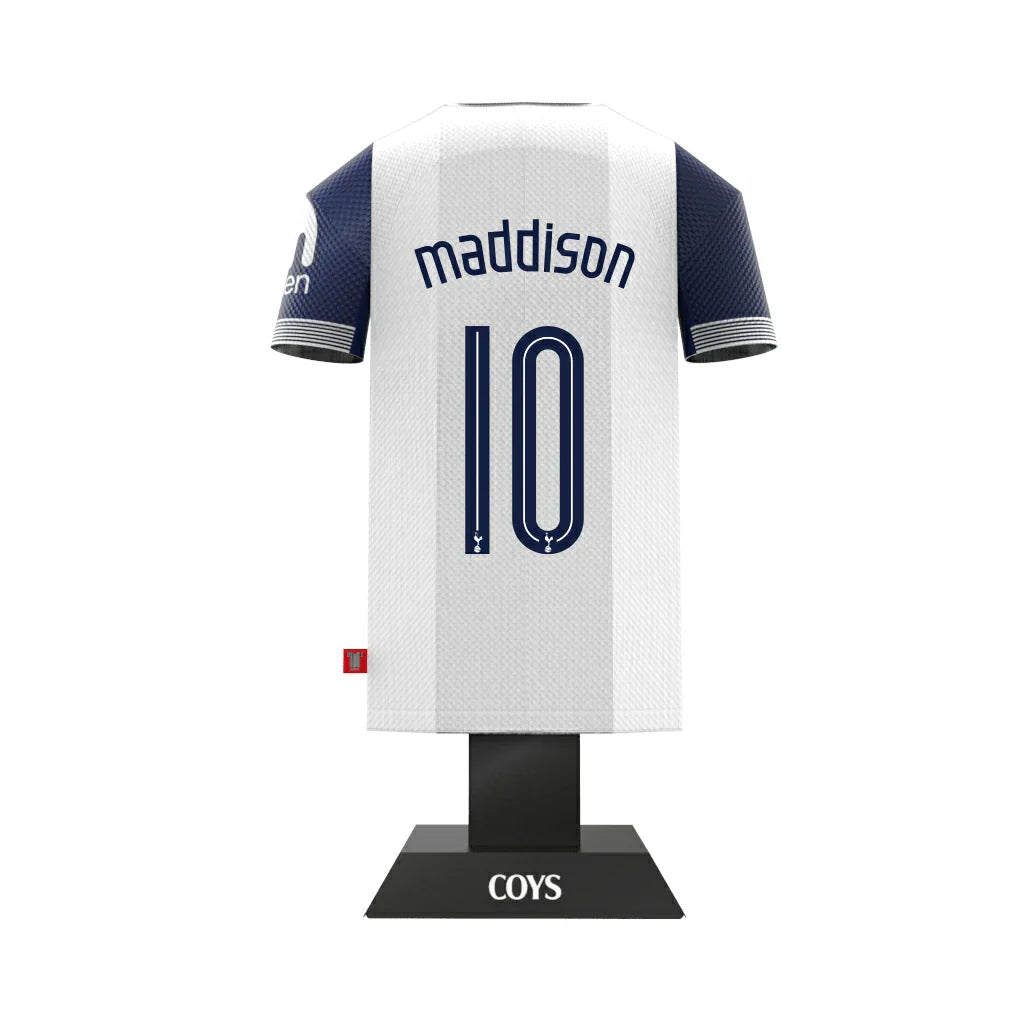 Tottenham Hotspur 24/25 Metal Home Shirt: 10 - Maddison 10 - Display Kit By Tottenham Hotspur