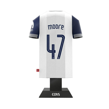 Tottenham Hotspur 24/25 Metal Home Shirt: 26 - Moore 47 - Display Kit By Tottenham Hotspur