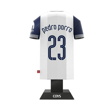 Tottenham Hotspur 24/25 Metal Home Shirt: 19 - Pedro Porro 23 - Display Kit By Tottenham Hotspur