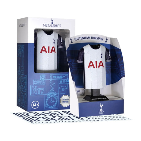 Tottenham Hotspur 24/25 Metal Home Shirt: 1 - Standard (personalise at home) - Display Kit By Tottenham Hotspur