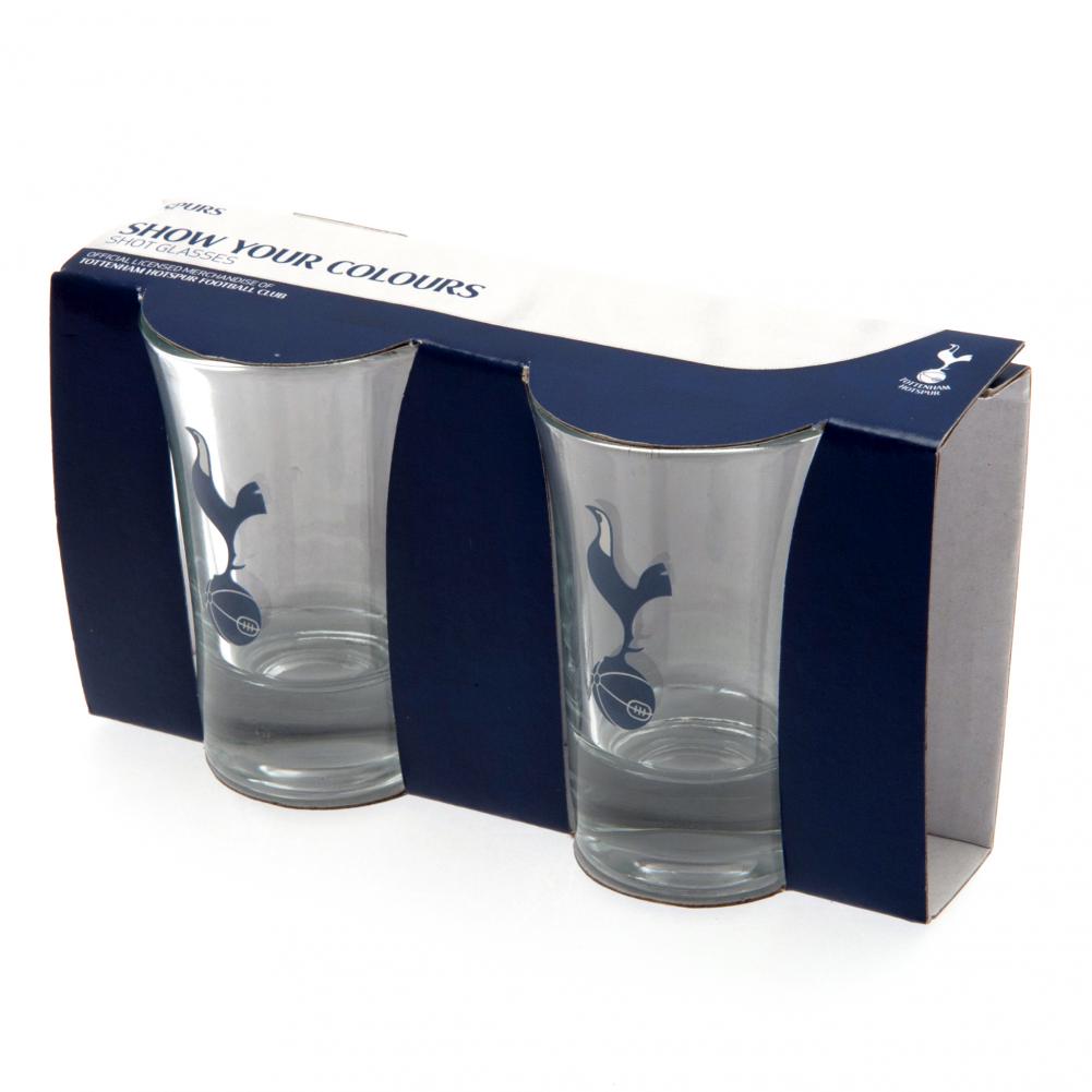 Tottenham Hotspur FC 2pk Shot Glass Set: 3 - Glassware By Tottenham Hotspur