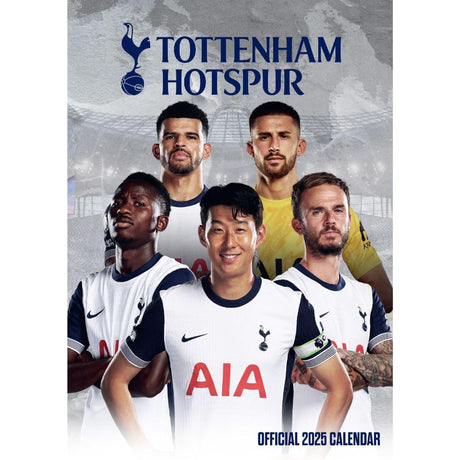 Tottenham Hotspur FC A3 Calendar 2025: 1 - Calendars & Planners By Tottenham Hotspur