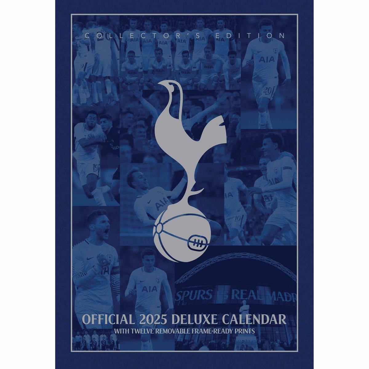 Tottenham Hotspur FC 2025 Deluxe Calendar: 1 - Calendars By Tottenham Hotspur