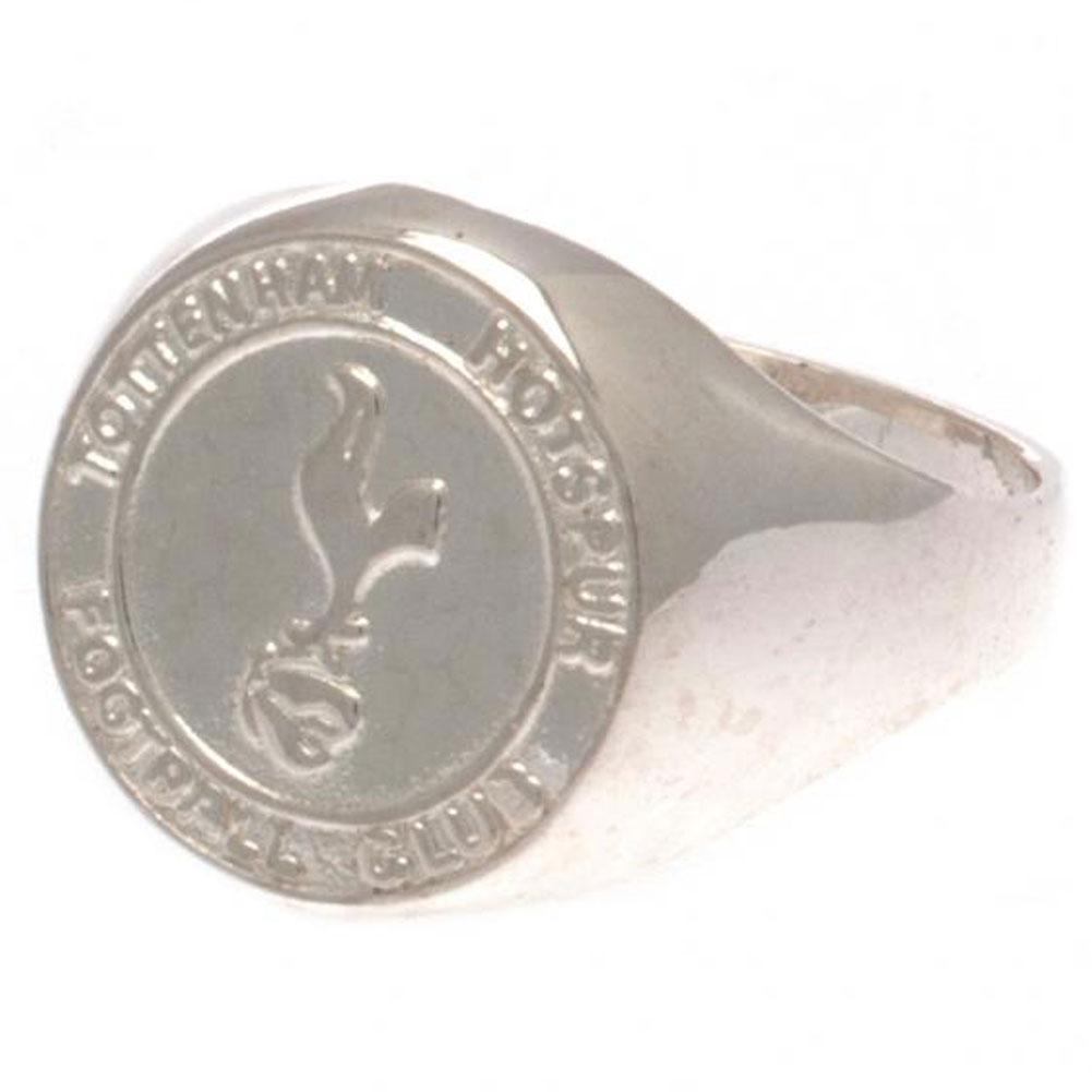 Tottenham Hotspur FC Sterling Silver Crest Ring: 1 - Jewellery By Tottenham Hotspur