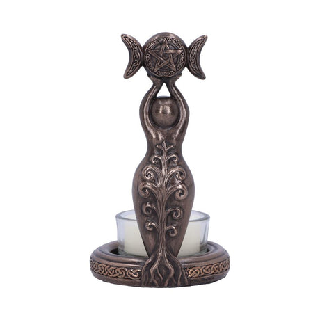 Triple Goddess Tea Light 12cm: 4 - Candles & Holders By Gift Moments