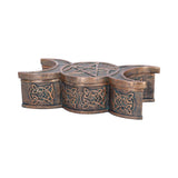 Triple Moon Bronze Trinket Box: 2 - Boxes By Gift Moments