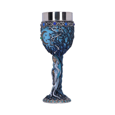 Triple Moon Crone Goblet 20.8cm: 3 - Goblets & Chalices By NN Designs