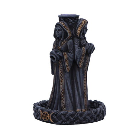 Triple Moon Goddess Incense Burner 15.5cm: 3 - Incense Holders By Gift Moments