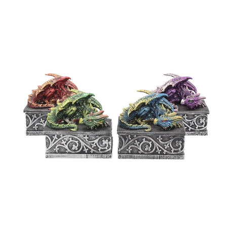 Dragons Safehold Box Set of 4 Trinket Boxes Default Title - Boxes at Gift Moments