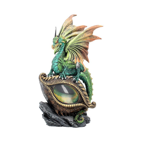 Emerald Green Eye Of The Dragon Light Up Figurine Default Title - Figures & Collectables at Gift Moments