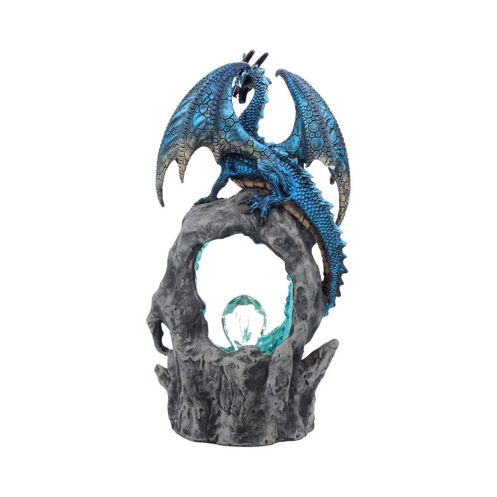 Frostwing's Gateway Figurine Blue Dragon Crystal Light Up Ornament - Figures & Collectables at Gift Moments