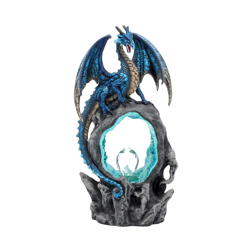 Frostwing's Gateway Figurine Blue Dragon Crystal Light Up Ornament Default Title - Figures & Collectables at Gift Moments