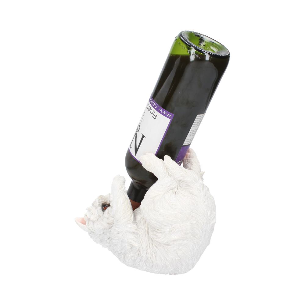 Westie Wine Bottle Holder: 3 - Guzzlers & Wine Bottle Holders By Gift Moments