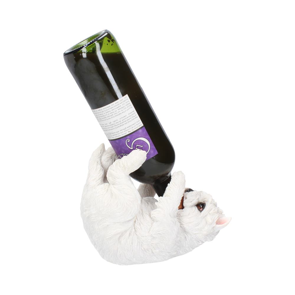 Westie Wine Bottle Holder: 5 - Guzzlers & Wine Bottle Holders By Gift Moments