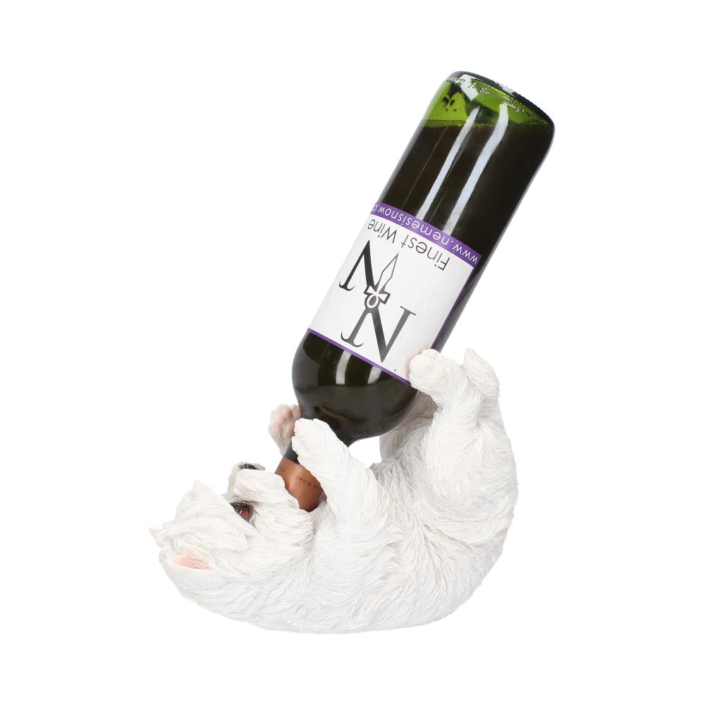 Westie Wine Bottle Holder: 2 - Guzzlers & Wine Bottle Holders By Gift Moments