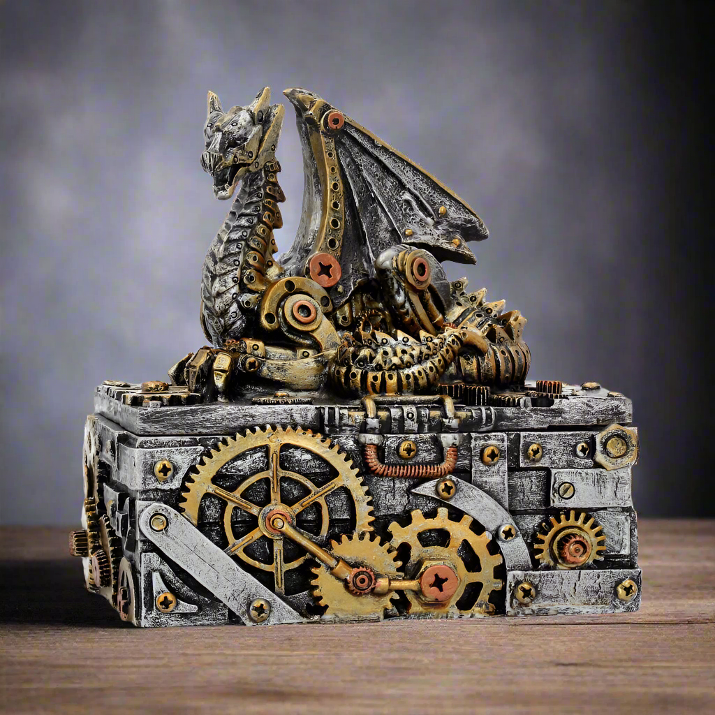 Secrets of the Machine Steampunk Dragon Box