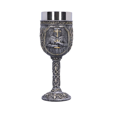 Armoured Medival Knight Soldier Goblet 19cm - Goblets & Chalices at Gift Moments