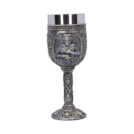 Armoured Medival Knight Soldier Goblet 19cm Default Title - Goblets & Chalices at Gift Moments