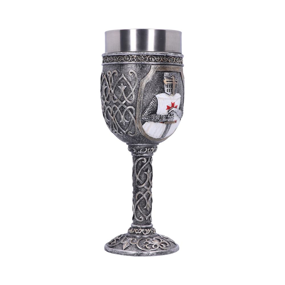 Templars Medieval Knight Goblet 19cm - Goblets & Chalices at Gift Moments