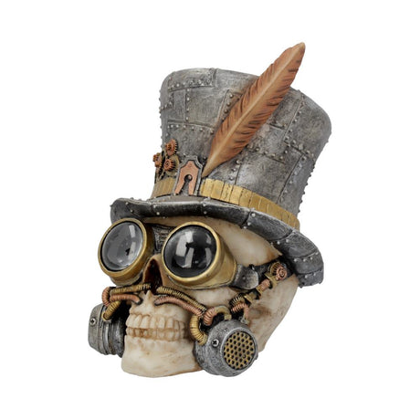 Count Archibald Steampunk Top Hat Skull 19.5cm - Figures & Collectables at Gift Moments