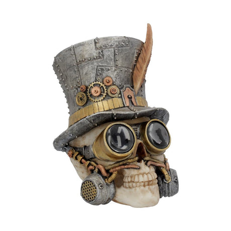 Count Archibald Steampunk Top Hat Skull 19.5cm Default Title - Figures & Collectables at Gift Moments