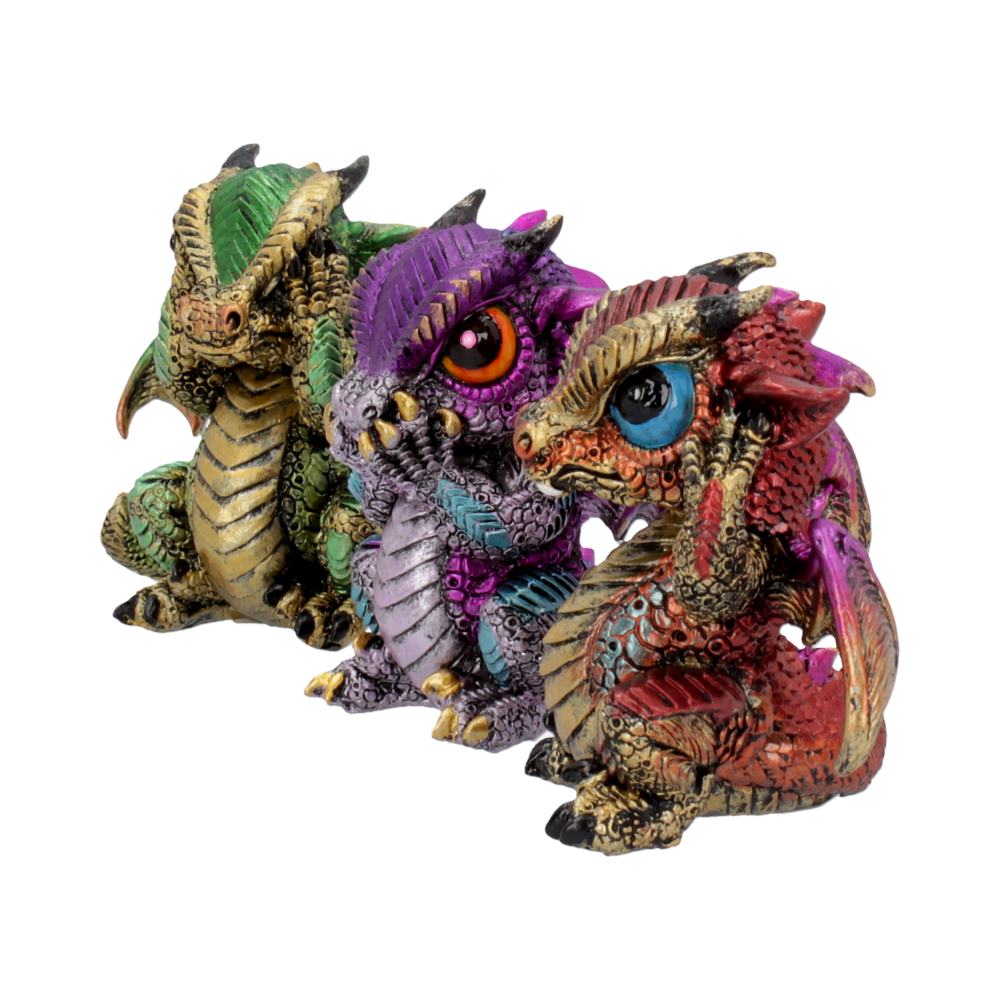 Three Wiselings Figurines Dragon Dragonling Ornaments - Figures & Collectables at Gift Moments