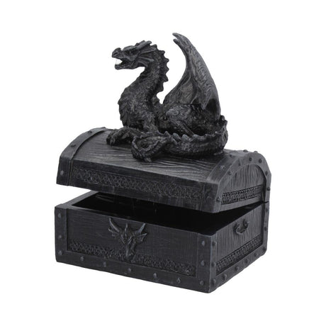 Sacred Keeper Dragon Treasure Chest 14.5cm - Boxes at Gift Moments