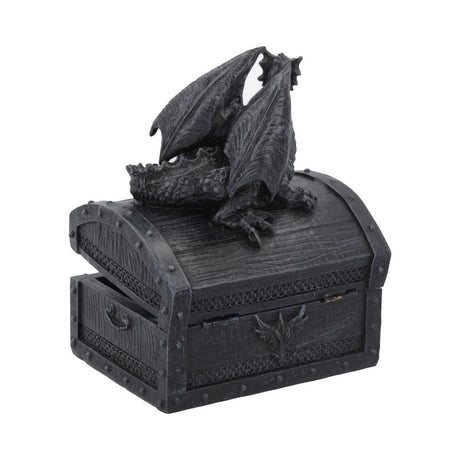 Sacred Keeper Dragon Treasure Chest 14.5cm - Boxes at Gift Moments