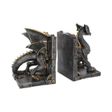 Dracus Machina Steampunk Dragon Bookends 27cm - Bookends at Gift Moments