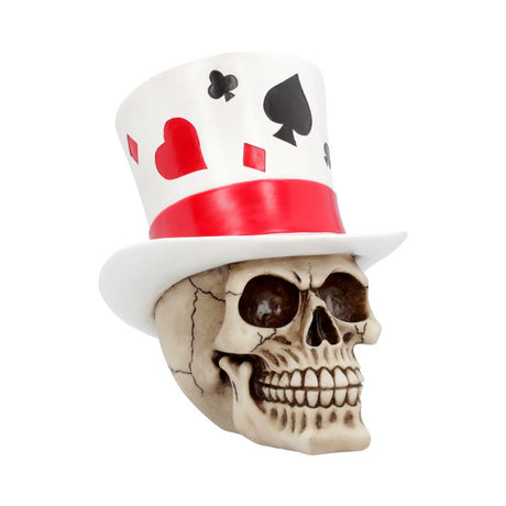 Casino Jack Lucky Top Hat Skull 20cm Default Title - Figures & Collectables at Gift Moments