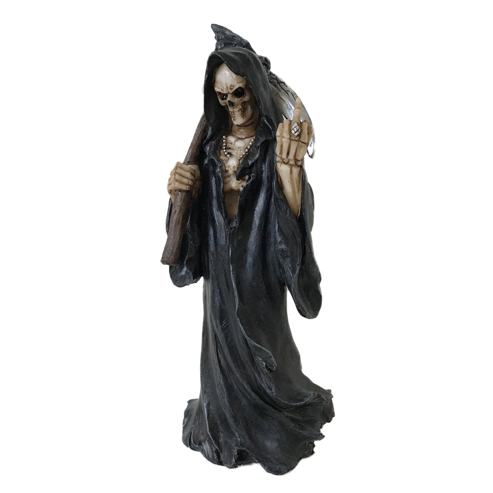 Death Wish Ill-Wishing Gothic Reaper Figure 22cm Default Title - Figures & Collectables at Gift Moments