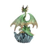 Emerald Oracle Green Dragon Fortune Seer Figurine 19cm - Snow Globes at Gift Moments