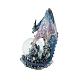 Azul Oracle Blue Dragon Fortune Seer Figurine 19cm - Snow Globes at Gift Moments