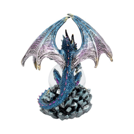 Azul Oracle Blue Dragon Fortune Seer Figurine 19cm - Snow Globes at Gift Moments